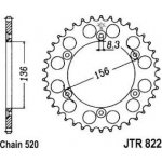 JT Sprockets JTR 822-45 – Hledejceny.cz