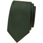 Avantgard Kravata Slim Lux 571-22449 zelená/olivová – Zboží Dáma