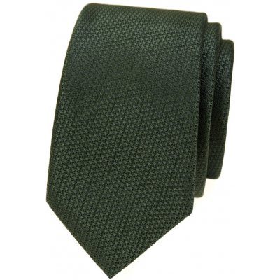 Avantgard Kravata Slim Lux 571-22449 zelená/olivová – Zboží Dáma