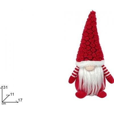 PROHOME - Skřítek vánoční 31cm – Hledejceny.cz