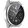 Obal a kryt k chytrým hodinkám PROTEMIO 44440 TPU FULL BODY Ochranný kryt Huawei Watch GT 3 Pro 43mm strieborný