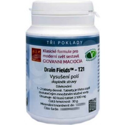 Giovanni Maciocia T21 Vysušení polí Drain Fields 60 tablet – Hledejceny.cz