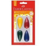 Faber Castell Plastové pastelky voskovky do dlaně 4ks – Zboží Mobilmania