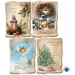 ARGUS Vánoční pohlednice s třpytivým efektem 06110325-c – Zboží Dáma