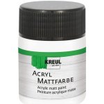 Akrylová barva matná KREUL 50 ml bílá – Zboží Dáma