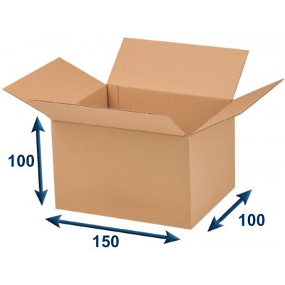 Eobaly.cz krabice klopová 3VVL 150 x 100 x 100 mm - 25 ks – Zbozi.Blesk.cz