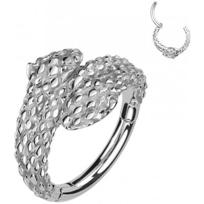 Šperky4U ocelový kruh helix cartilage piercing had SG112ST-1210 – Hledejceny.cz
