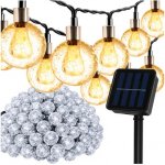 Gardlov 24010 Solární dekorační řetěz girlanda 100 LED IP44 800 mAh 12 m – Sleviste.cz