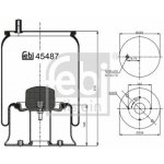 Mech, pneumatické odpružení FEBI BILSTEIN 45487 | Zboží Auto