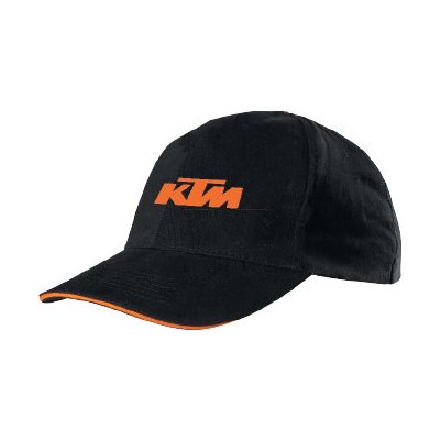 KTM Cap Black/orange Černá – Sleviste.cz