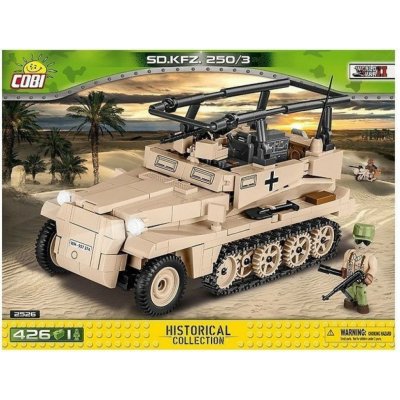 COBI 2526 World War II Kolopásový obrněný transportér Sd.Kfz. 250/3 – Hledejceny.cz