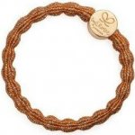 By Eloise London Metallic Gold Circle náramek / gumička do vlasů odtstín Amber – Sleviste.cz