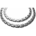 Steel Jewelry set řetízek a náramek jemný z chirurgické oceli SET140907 – Hledejceny.cz