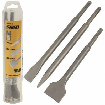 DeWALT Sada sekáčů SDS-Plus (3 ks) DT60330 – Sleviste.cz