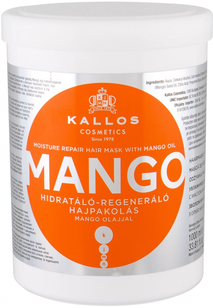 Kallos Mango maska 1000 ml