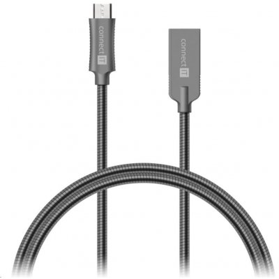 Connect IT CCA-3010-AN microUSB - USB, 1m – Zbozi.Blesk.cz