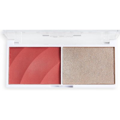 Revolution Relove Colour Play Duo Baby paletka tvářenek 5,8 g – Zboží Dáma