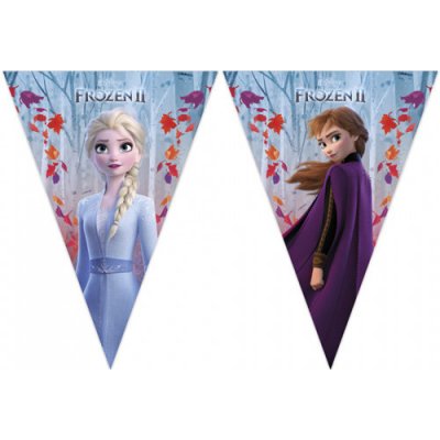 Vlaječková girlanda Frozen 2 230 cm – Zboží Mobilmania