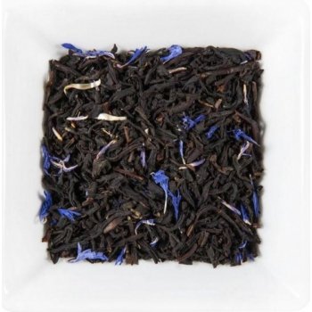 Unique Tea Čaj Modrý stín Jahoda a Rebarbora Černý čaj aromatizovaný 100 g