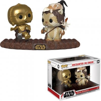 Funko Pop! Star Wars Movie MomentsBobble-Head 2-Pack C-3PO on Throne 9 cm – Zbozi.Blesk.cz