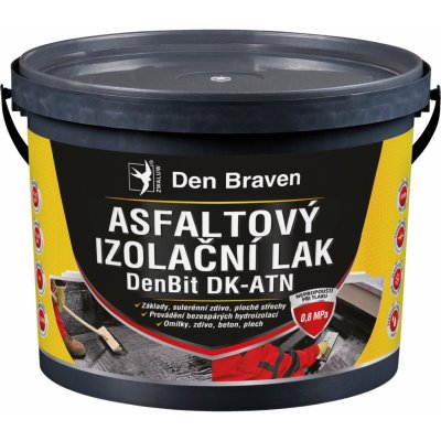Den Braven Asfaltový izolační lak DK-ATN 9 kg – Zbozi.Blesk.cz