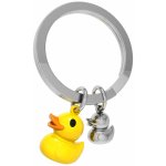 Přívěsek na klíče MTM kačenka & káčátko žlutá – Zboží Dáma