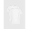 Pánské tílko a tričko bez rukávů Calvin Klein 2P 000NB1088A100 bílé