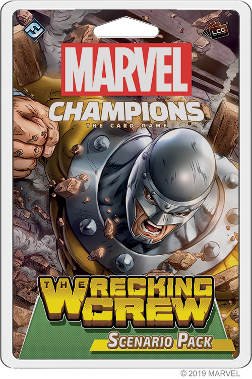 FFG Marvel Champions The Wrecking Crew Scenario Pack EN