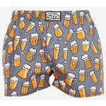 Styx pánské boxerky long art klasická guma pivo (F1357) – Zboží Dáma