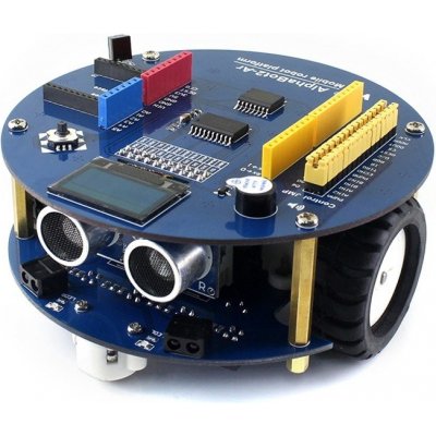Waveshare AlphaBot2 Ar Acce Pack dvoukolová robotická platforma se senzory a DC pohonem a OLED displejem 12911