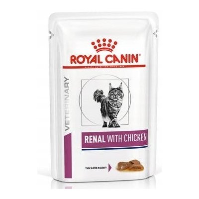 Royal Canin Veterinary Diet Cat Renal with Chicken Feline 12 x 85 g