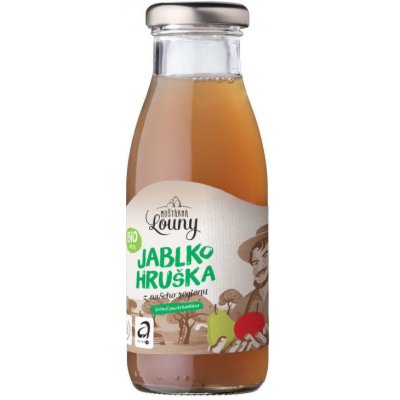 Moštárna Louny Mošt jablečný s hruškou 250 ml – Zboží Dáma