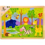 Studo Wood Puzzle safari 24 ks – Zboží Mobilmania