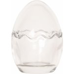 Clayre & Eef Skleněná nádoba s víkem Vajíčko Ø 6*9 cm – Hledejceny.cz