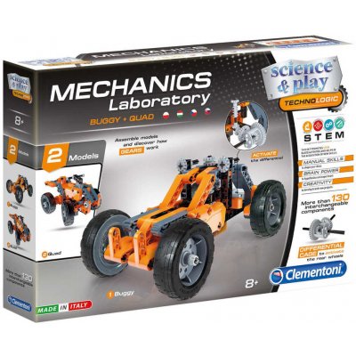 Clementoni Mechanická laboratoř Buggy & Quad