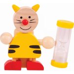 Bigjigs Toys Stojánek na kartáček s přesýpacíma hodinama beruška – Zboží Mobilmania