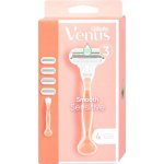 Gillette Venus Smooth Sensitive + 4 ks hlavic – Zboží Mobilmania