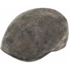 Čepice Fiebig Headwear since 1903 Pánská kožená bekovka s podšívkou hnědá