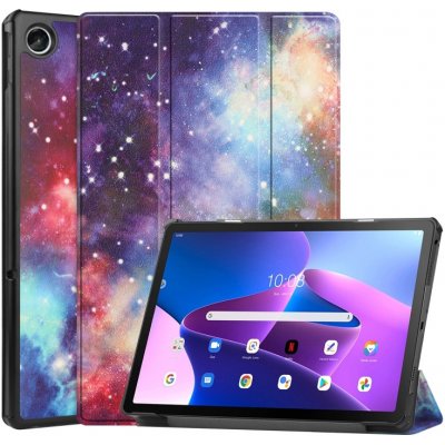 Protemio Art Zaklápěcí obal pro Lenovo Tab M10 Plus 3. generace 42666 GALAXY – Zboží Mobilmania