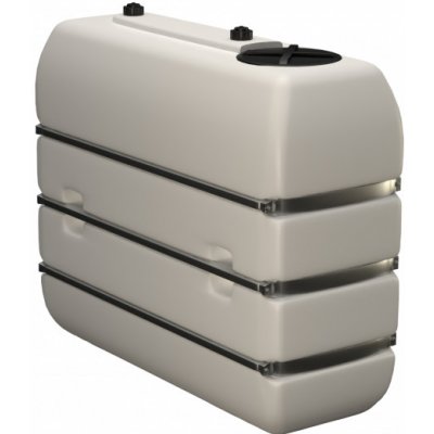 Werit Skladovací plastová nádrž na vodu Černá 1 100 l – Sleviste.cz