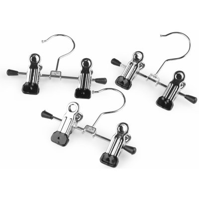 Prima-obchod Kovové ramínko na zboží s klipy, barva stříbrná – Sleviste.cz