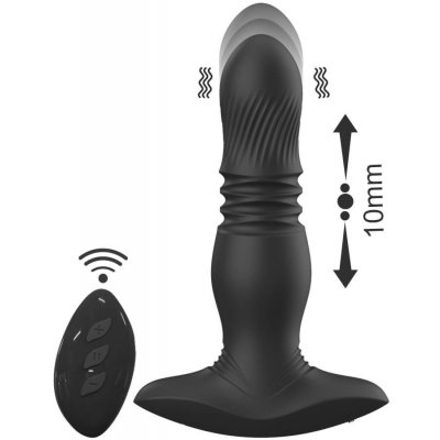 Aixiasia Roy anal vibrator black – Zbozi.Blesk.cz