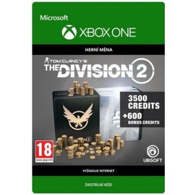 Tom Clancy’s: The Division 2 – 4100 Premium Credits Pack – Hledejceny.cz