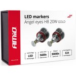 LED markery H8 BMW 1 E87 (2007 - 2011) - 4 LED CREE 20 Watt (2 ks)