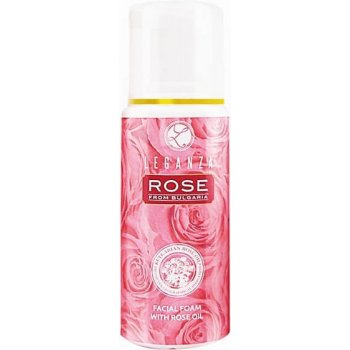 Leganza Rose čisticí pěna s růžovým olejem 100 ml