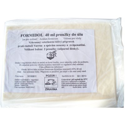 JaHan Kyselina mravenčí Formidol 41 g 10 kusů 20 desek – HobbyKompas.cz