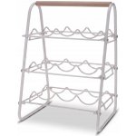 EXCELLENT Stojan na víno kovový 9 lahví KO-HZ1915470 – Hledejceny.cz