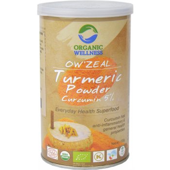 Organic wellness Bio Kurkuma s extraktem prášek 100 g