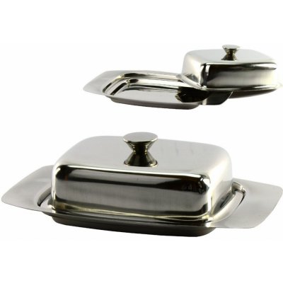 M.A.T. máslenka FRENCH 18,5 x 12,5 cm nerez – Sleviste.cz