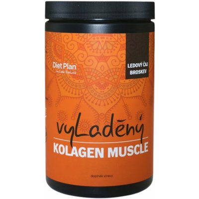 Diet Plan Kolagen Muscle ledový čaj broskev 0,5 kg – Zbozi.Blesk.cz